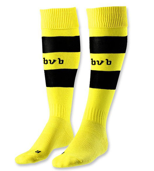 2012-13 Borussia Dortmund Away Socks (Yellow)