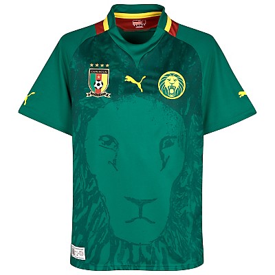2012-13 Cameroon Puma Home Football Shirt