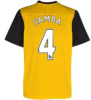 2011-12 Blackburn Away Football Shirt (Samba 4)