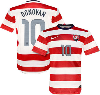 2012-13 USA Nike Home Shirt (Donovan 10)