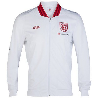 2012-13 England Umbro Media Jacket (White)