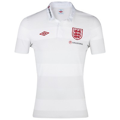 2012-13 England Umbro Media Polo Shirt (White)