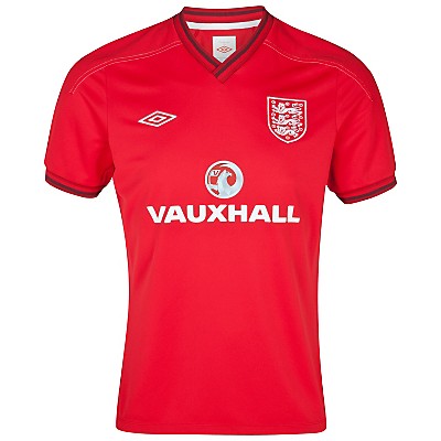 2012-13 England Umbro Training Jersey (Red)