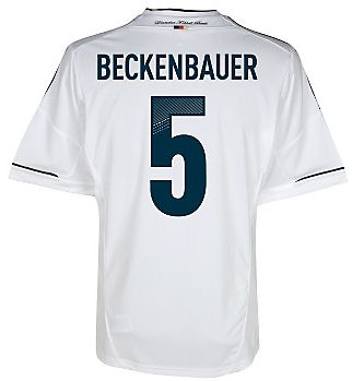 2012-13 Germany Home Shirt (Beckenbauer 5)