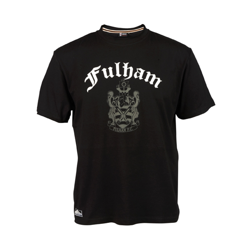 2012-13 Fulham Fashion T-Shirt (Black)