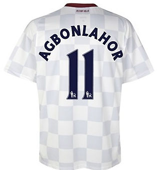 2011-12 Aston Villa Nike Away Shirt (Agbonlahor 11)