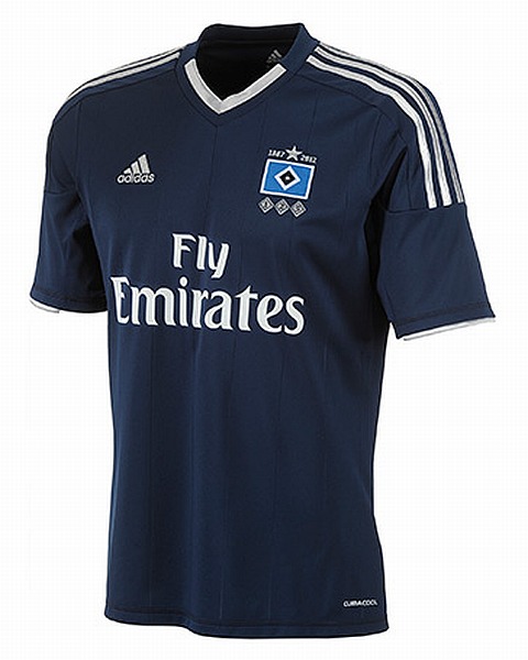 2012-13 Hamburg Adidas Away Football Shirt