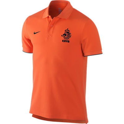 2012-13 Holland Nike Polo Shirt (Orange)