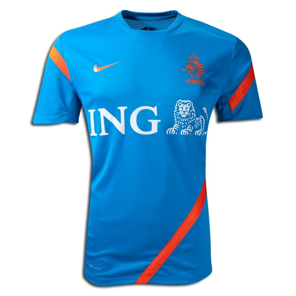 2012-13 Holland Nike Training Jersey (Blue) - Kids