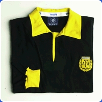 ARGENTINA BLACK Retro Football Shirts