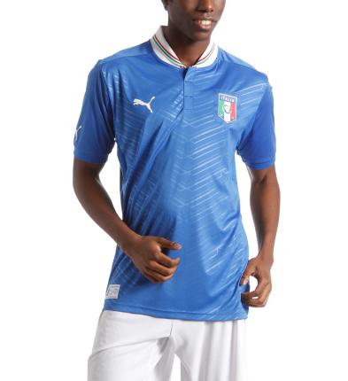 2012-13 Italy Authentic Home Football Shirt