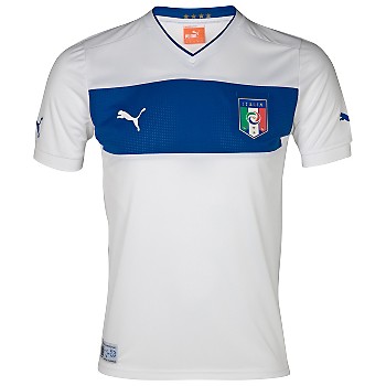 2012-13 Italy Euro 2012 Away Football Shirt (Kids)