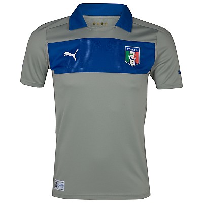 2012-13 Italy Euro 2012 Goalkeeper Shirt (Grey)
