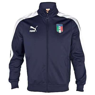 2012-13 Italy Puma T7 Track Jacket (Navy)