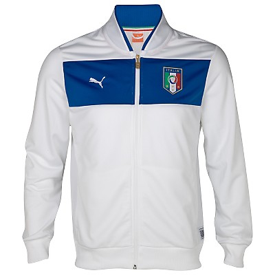2012-13 Italy Puma Track Jacket (White)