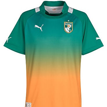 2012-13 Ivory Coast Puma Away Football Shirt