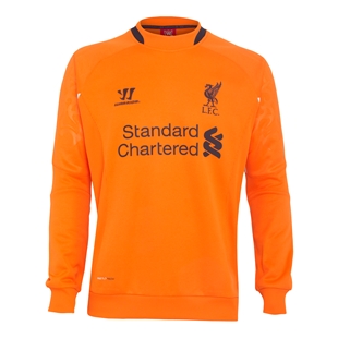 2012-13 Liverpool Warrior Sweat Top (Orange)