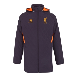 2012-13 Liverpool Warrior Stadium Jacket (Purple)