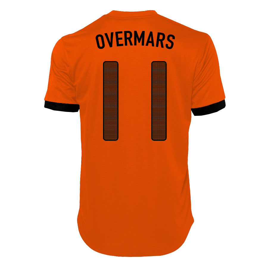 2012-13 Holland Nike Home Shirt (Overmars 11)
