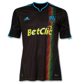 2010-11 Olympique Marseille Adidas 3rd Shirt