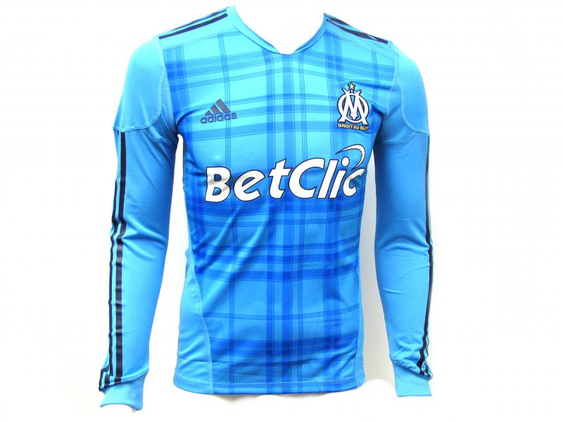 2010-11 Marseille Long Sleeve Away Shirt