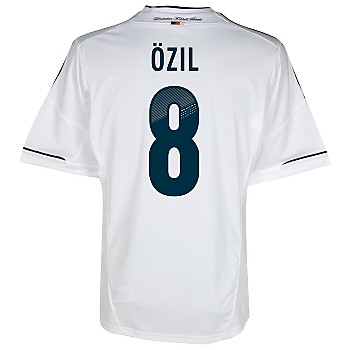 2012-13 Germany Home Shirt (Ozil 8)