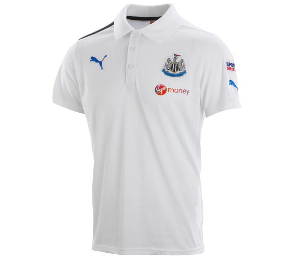 2012-13 Newcastle Cotton Polo Shirt (White)