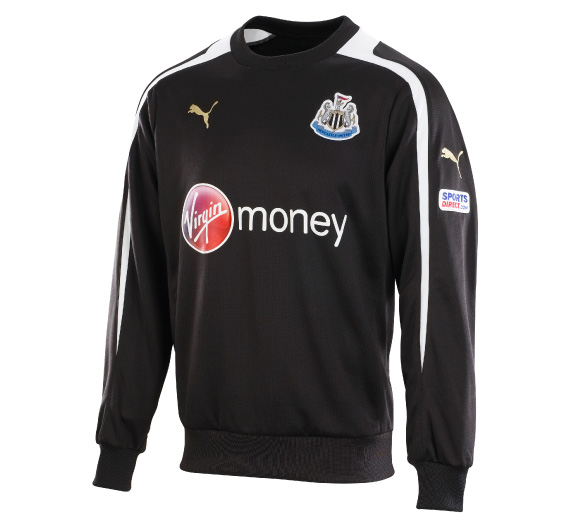 2012-13 Newcastle Puma Sweatshirt (Black)