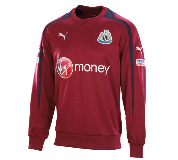 2012-13 Newcastle Puma Sweatshirt (Red)