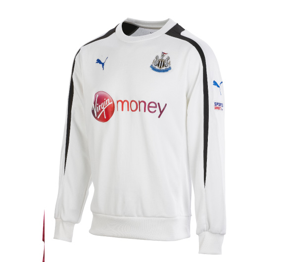 2012-13 Newcastle Puma Sweatshirt (White)