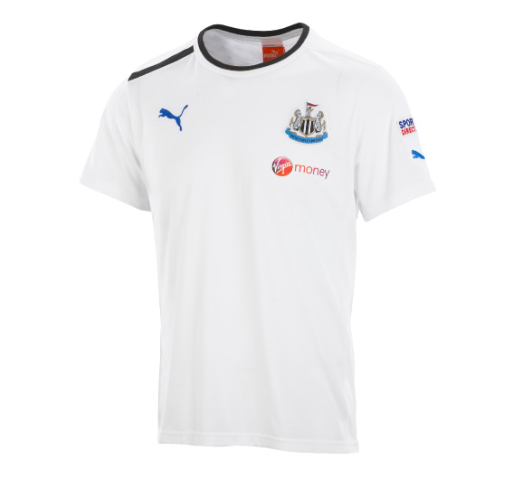 2012-13 Newcastle Puma Cotton Tee (White)