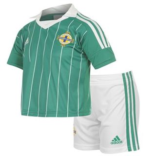 2012-13 Northern Ireland Adidas Home Mini Kit