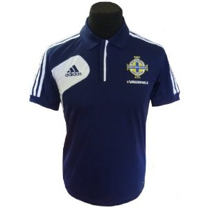 2012-13 Northern Ireland Adidas Polo Shirt (Navy)