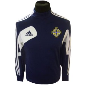2012-13 Northern Ireland Adidas Sweat Top (Navy)