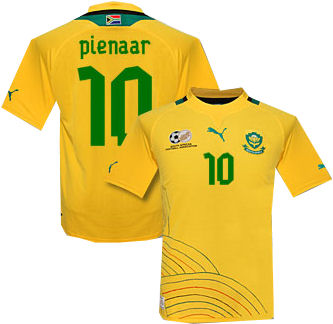 2012-13 South Africa Home Shirt (Pienaar 10)