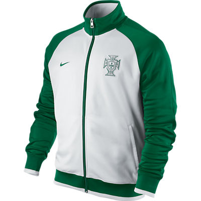 2012-13 Portugal Nike Core Trainer Jacket (White)