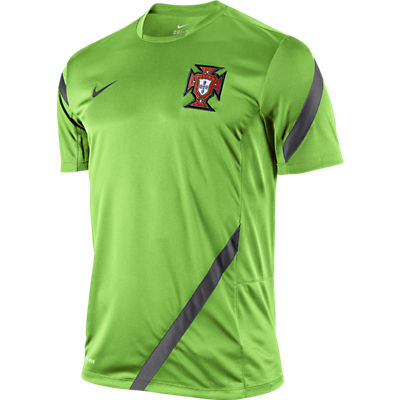 2012-13 Portugal Nike Training Jersey (Green)