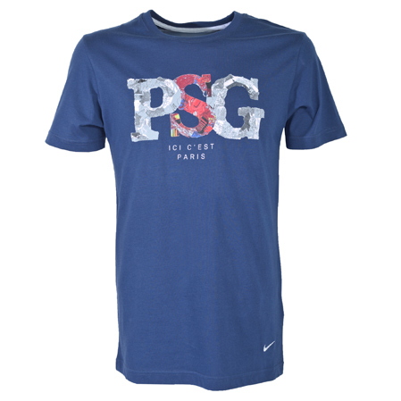 2012-13 PSG Nike Core T-Shirt (Navy)
