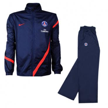 2011-12 PSG Nike Sideline Tracksuit (Navy) - Kids