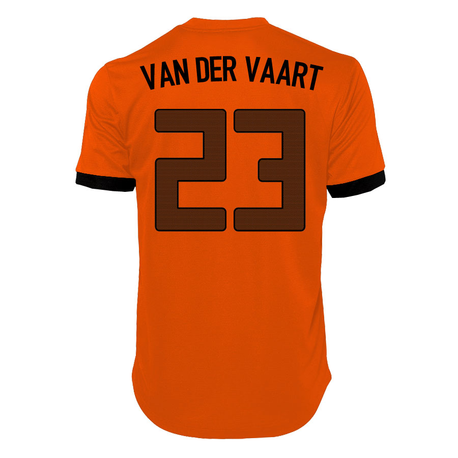 2012-13 Holland Nike Home Shirt (Van der Vaart 23)