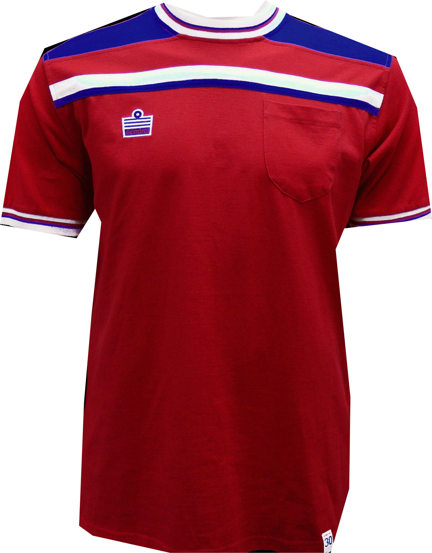 Admiral England Retro T-Shirt (Red)
