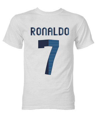 Cristiano Ronaldo Real Madrid Hero T-Shirt (White)