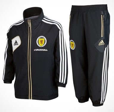 2012-13 Scotland Adidas Presentation Tracksuit (Navy)