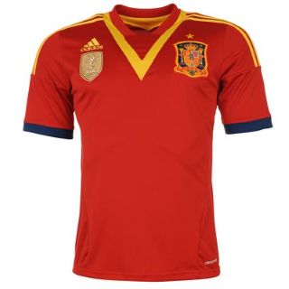 2013-14 Spain Adidas Home Football Shirt (Kids)