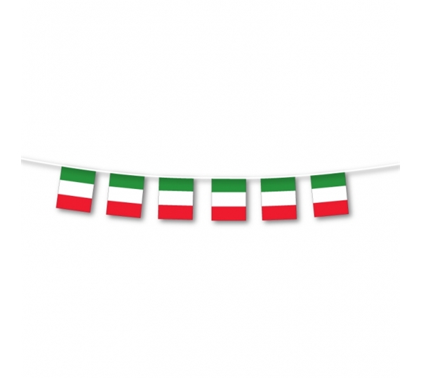 Italy Small Flag Bunting