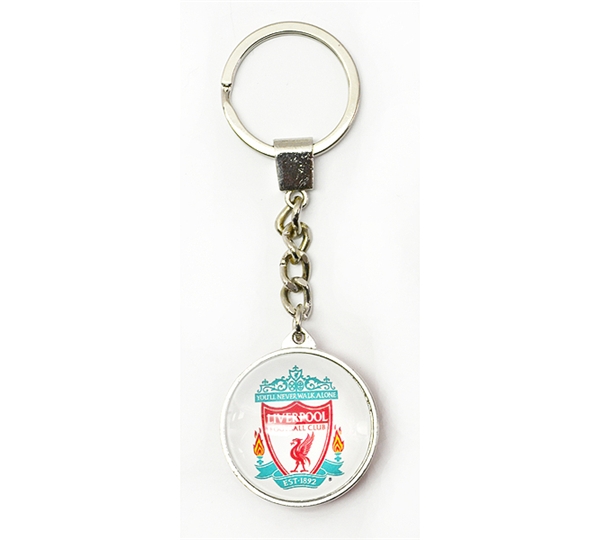 Liverpool Crest Crycstal Keyring