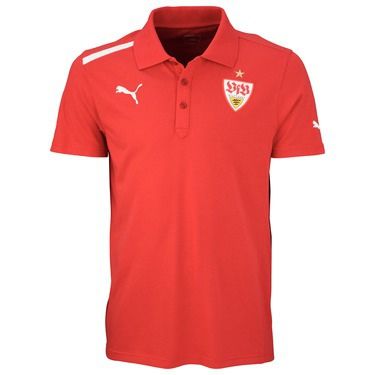 2012-13 VFB Stuttgart Puma Polo Shirt (Red)