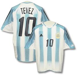 Argentina home (Tevez 10) 04/05