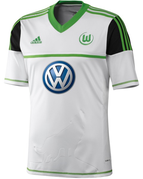 2012-13 VFL Wolfsburg Adidas Away Shirt