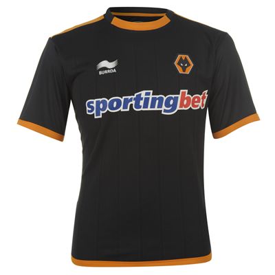 2011-12 Wolves Burrda Away Football Shirt